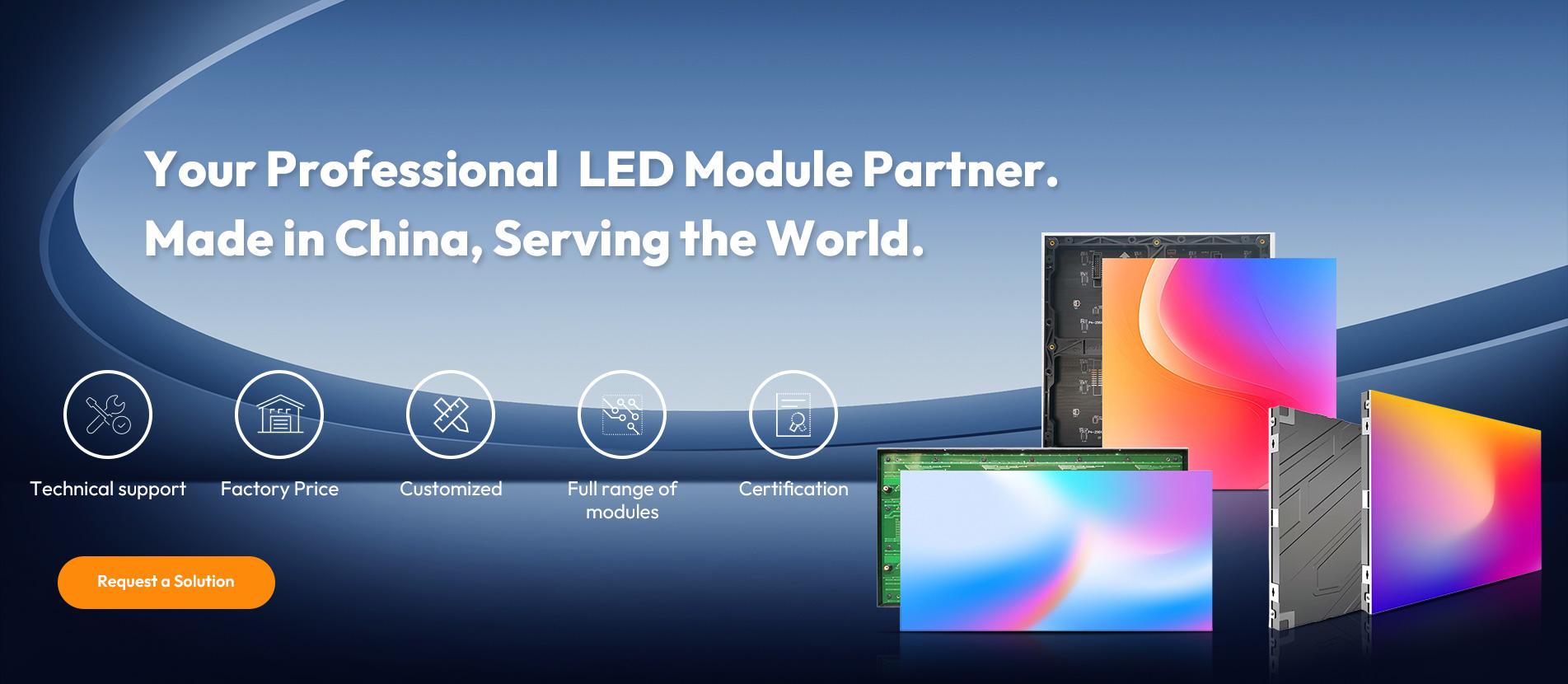 Proveedor profesional de módulos LED