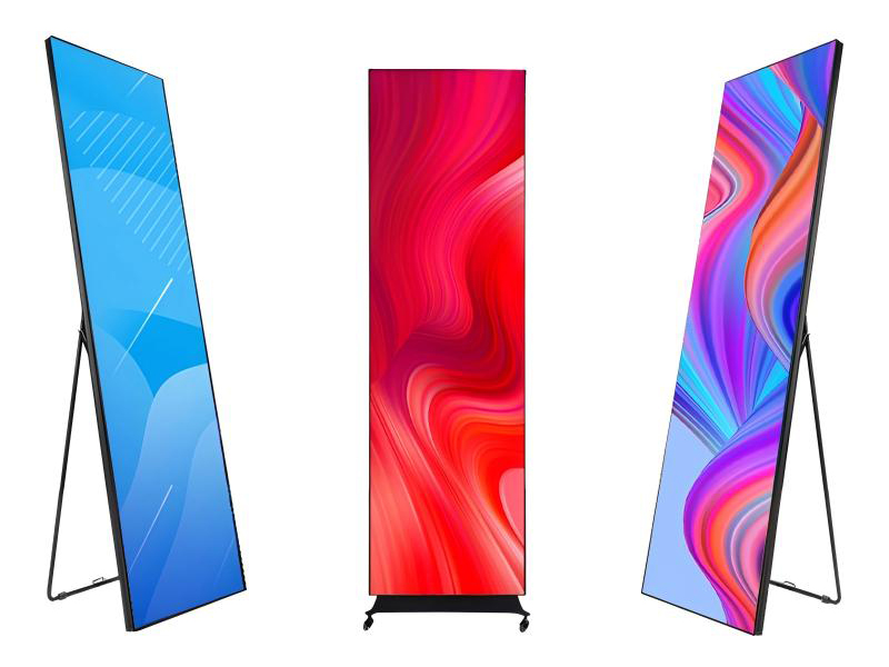 Bracket Standing Led Poster Screen