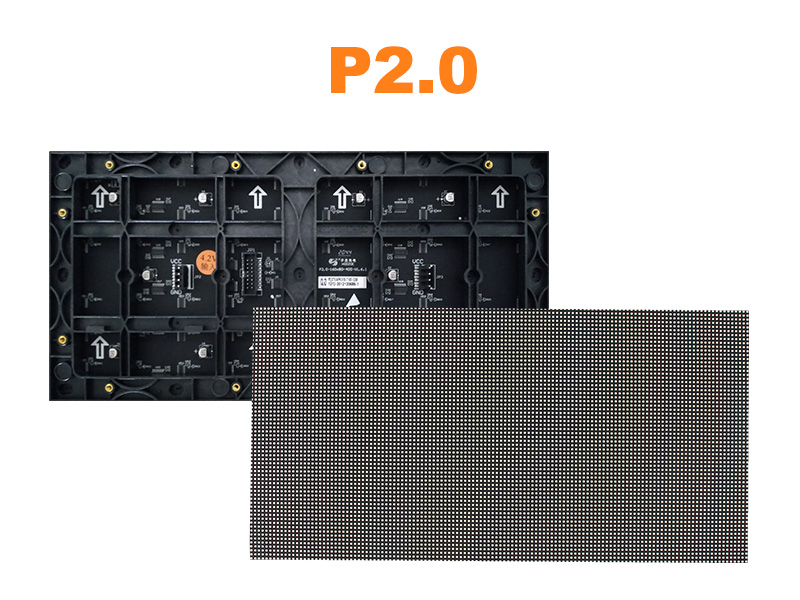 Módulo LED SMD P2 a todo color para interiores