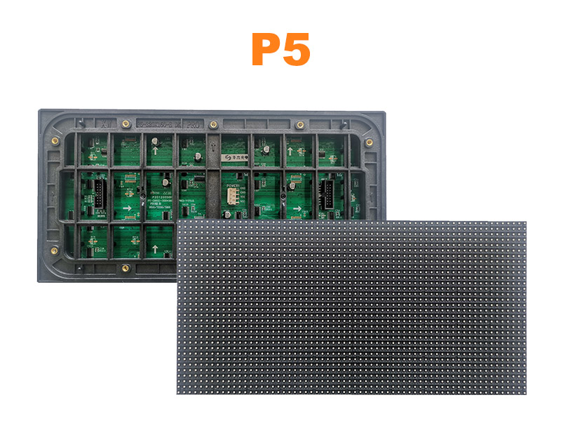 Módulo de pantalla LED P5 para exteriores